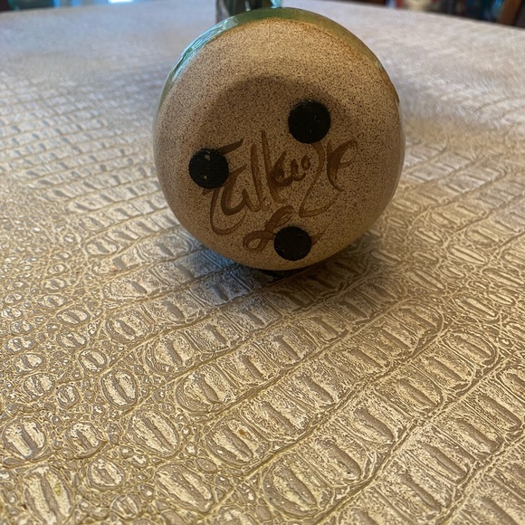 Kitty treat container. Handmade pottery. - Picture 4 of 5